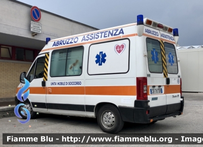 Fiat Ducato III serie 
Abruzzo Assistenza Ambulanza 
Allestimento Cevi 
Parole chiave: Fiat Ducato_IIIserie Ambulanza