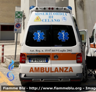 Volkswagen Transporter T6 
Misericordia di Celano 
Allestimento Bollanti 
Parole chiave: Volkswagen Transporter_T6 Ambulanza