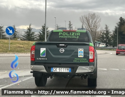 Nissan Navara IV serie 
Polizia Provinciale 
Regione Abruzzo 
Provincia delL’Aquila 
Parole chiave: Nissan Navara_IVserie