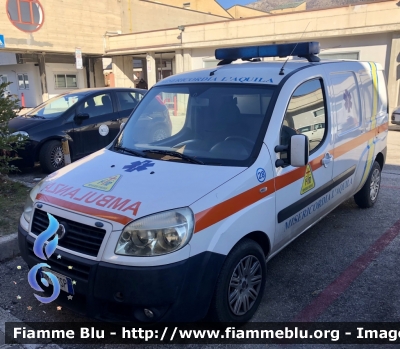 Fiat Doblò II serie 
Misericordia di L’Aquila 
Ambulanza 
Allestimento Mariani Fratelli 
Parole chiave: Fiat Doblò_IIserie Ambulanza