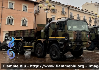 Astra SM88.42
Esercito Italiano 
IX Reggimento Alpini L’Aquila 
Autocarro Tattico Logistico ACTL 8x8
APS (Autocarro Piani Scarrabili) 
Sistema di Movimentazione Isoli-Cargotec Multilift MK IV 
EI AR 438
Parole chiave: Astra SM88.42 EIAR438