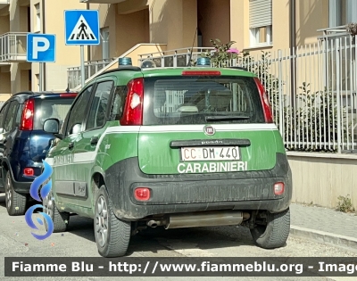 Fiat Nuova Panda 4x4 II serie 
Carabinieri 
Comando Carabinieri Unità per la Tutela Forestale Ambientale ed Agroalimentare 
Allestimento Elevox 
CC DM 440
Parole chiave: Fiat Nuova_Panda_4x4_IIserie CCDM440