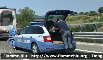 Skoda Octavia Wagon 4x4 V serie 
Polizia di Stato 
Polizia Stradale in servizio sulla A24 “Strada dei Parchi” 
Allestimento Focaccia 
Decorazione grafica Artlantis 

Parole chiave: Skoda Octavia_Wagon_4x4_Vserie