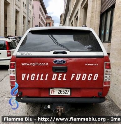 Ford Ranger VII serie 
Vigili del Fuoco 
Comando provinciale di L’Aquila 
VF 26527
Parole chiave: Ford_Ranger VIIserie VF26527