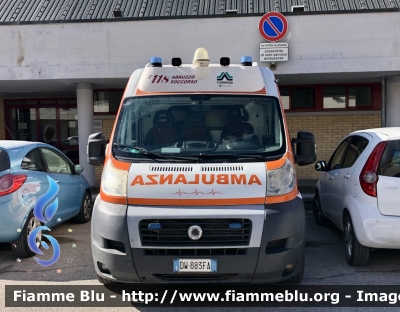 Fiat Ducato X250
ASL n1 Avezzano Sulmona L’Aquila 
118 Abruzzo Soccorso 
Allestimento Fast 
Parole chiave: Fiat Ducato_X250 Ambulanza 