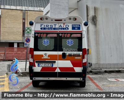 Peugeot Boxer IV serie 
First Aid One Italia Pescara 
Allestimento Vecotras 
Parole chiave: Peugeot Boxer_IVserie Ambulanza