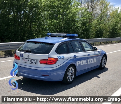 Bmw 320 Touring F31 III restyle 
Polizia di Stato 
Polizia Stradale 
Allestimento focaccia
Decorazione grafica artlantis 
POLIZIA M3649 
Parole chiave: Bmw_320Touring F31 III restyle Polizia Stradale