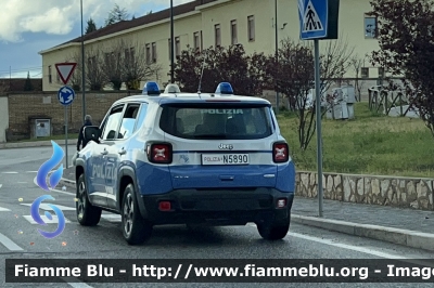 Jeep Renegade 
Polizia di Stato 
Reparto Prevenzione Crimine 
POLIZIA N5890
Parole chiave: Jeep Renegade POLIZIAN5890