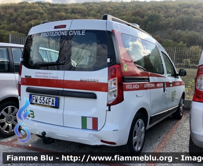 Dacia Dokker 
VAB  Marche 
Protezione Civile 
Parole chiave: Dacia Dokker