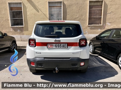 Jeep Renegade 
Croce Rossa Italiana 
Comitato di L’Aquila 
CRI 693 AE 
Parole chiave: Jeep Renegade CRI693AE