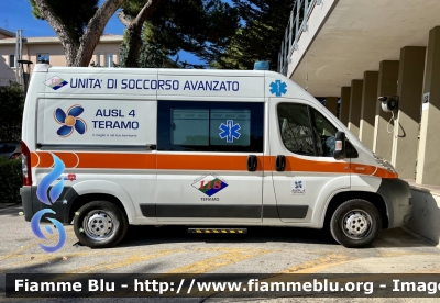 Fiat Ducato X250 
Ausl n4 di Teramo 
118 Abruzzo Soccorso 
Allestimento ODONE 
Parole chiave: Fiat Ducato_X250 Ambulanza