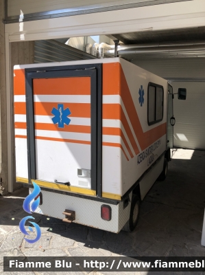 Ambulanza elettrica 
ASL n4 L’Aquila 
In uso presso l’ospedale civile San Salvatore di L’Aquila 
Allestimento ggg elettromeccanica 

Parole chiave: Ambulanza elettrica