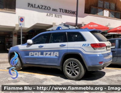 Jeep Grand Cherokee IV serie restyle 
Polizia di Stato 
Allestimento FCA
POLIZIA M4935
Parole chiave: Jeep Grand_Cherokee_IVserie_restyle POLIZIAM4935