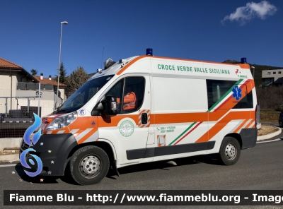 Fiat Ducato X250 
Croce Verde Valle Siciliana 
Allestimento Mariani Fratelli 
Parole chiave: Fiat Ducato_X250 Ambulanza