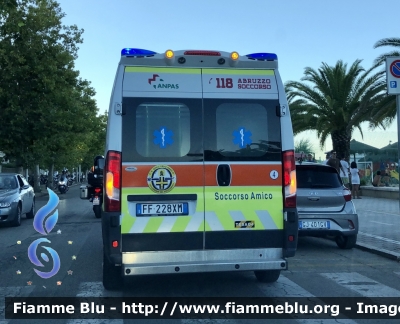 Fiat Ducato X290
Soccorso Amico Mosciano Sant’Angelo 
Allestimento Vision 
Parole chiave: Fiat Ducato_X290 Ambulanza