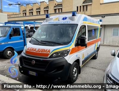 Fiat Ducato X290
Misericordia di L’Aquila 
Allestimento Mariani Fratelli 
Parole chiave: Fiat Ducato_X290 Ambulanza