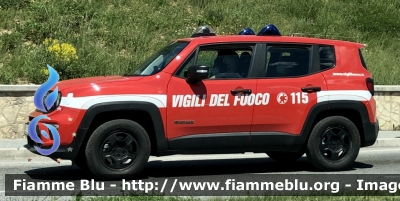 Jeep Renegade restyle - seconda fornitura 
Vigili del Fuoco 
Comando provinciale di L’Aquila 
VF 30382
Parole chiave: Jeep_Renegade restyle Vigili del Fuoco L’Aquila