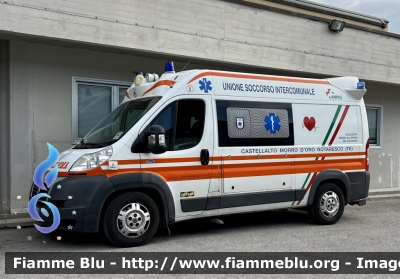 Fiat Ducato X250
Unione Soccorso Intercomunale 
Castellalto-Morro D’Oro-Notaresco (TE)
Allestimento Vision 
Parole chiave: Fiat Ducato_X250 Ambulanza