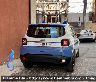 Jeep Renegade restyle 
Polizia di Stato 
Allestimento FCA 
POLIZIA M6619
Parole chiave: Jeep Renegade_restyle POLIZIAM6619