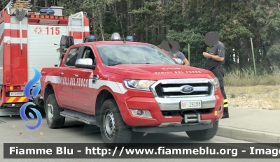 Ford Ranger IX serie 
Vigili del Fuoco 
Comando provinciale di L’Aquila 
Distaccamento Permanente di Avezzano 
Allestimento ARIS 
VF 29288
Parole chiave: Ford Ranger_IXserie VF29288