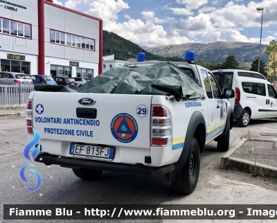 Ford Ranger VII serie 
Pubblica Assistenza Croce Bianca L’Aquila 
Protezione Civile 
Volontari Antincendio 
Parole chiave: Ford Ranger_VIIserie