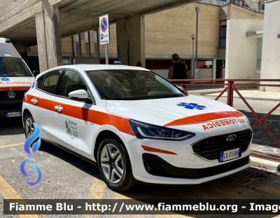 Ford Focus IV serie restyle Hybrid 
ASL n1 Avezzano Sulmona L’Aquila 
Automedica 
Allestimento ISOTEC 
Parole chiave: Ford Focus_IVserie_restyle_Hybrid Automedica 