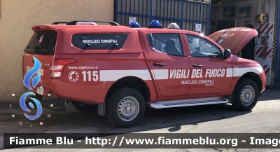 Fiat Fullback 
Vigili del fuoco 
Nucleo cinofili Abruzzo 
VF 30114
Parole chiave: Fiat fullback VF30114