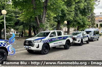 Toyota Hilux IX serie 
Protezione Civile 
Regione Abruzzo
Allestimento Tekne 
Cod.Automezzo 125
Parole chiave: Toyota Hilux_IXserie