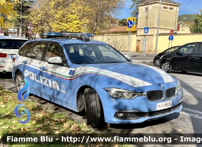 Bmw 318 Touring F31 III restyle 
Polizia di Stato 
Polizia Stradale in servizio sull’autostrada A24/A25 “Strada dei Parchi”
Allestimento Focaccia 
POLIZIA M3494
Parole chiave: Bmw 318_Touring_F31_IIIrestyle POLIZIAM3494