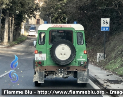 Land-Rover Defender 90 
Carabinieri 
Comando Carabinieri unità per la tutela Forestale Ambientale ed Agroalimentare 
Parco Nazionale del Gran Sasso e Monti Della Laga 
CC BJ 235
Parole chiave: Land-Rover Defender_90 CCBJ235