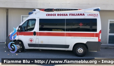 Fiat Ducato X250
Croce Rossa Italiana 
Comitato Locale di L’Aquila 
Allestimento Bollanti 
CRI 374 AB 
Parole chiave: Fiat Ducato_X250 CRI374AB Ambulanza