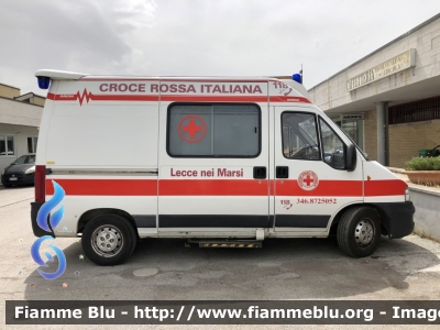 Fiat Ducato III serie 
Croce Rossa Italiana 
Comitato di Lecce Dei Marsi 
Allestimento Orion 
Parole chiave: Fiat Ducato_IIIserie Ambulanza