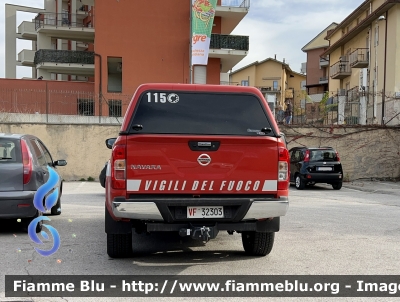 Nissan Navara IV serie 
Vigili del Fuoco 
Comando provinciale di L’Aquila
VF 32303
Parole chiave: Nissan Navara_IVserie VF32303