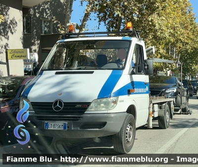 Mercedes-Benz Sprinter II serie 
Polizia Municipale
Comune di Pescara 
Servizio Rimozione Auto 
Parole chiave: Mercedes-Benz Sprinter_IIserie