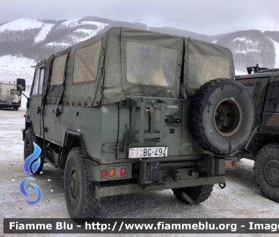 Iveco VM90 
Esercito Italiano 
9’ reggimento Alpini L’Aquila 
EI BG 494 
Parole chiave: Iveco VM90 EIBG494