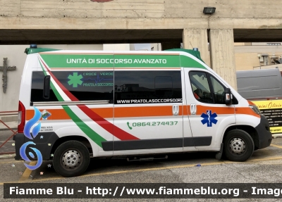 Fiat Ducato X290 
Croce Verde Pratola Soccorso 
Allestimento ODONE 
Parole chiave: Fiat Ducato_X290 Ambulanza