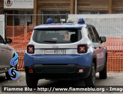 Jeep Renegade 
Polizia di Stato 
POLIZIA M3170
Parole chiave: Jeep Renegade POLIZIAM3170