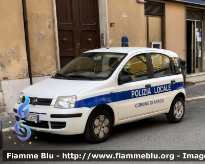 Fiat Nuova Panda I serie 
Polizia Locale 
Comune di Arsoli 
Parole chiave: Fiat Nuova_Panda_Iserie