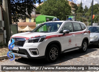 Subaru Forester E-Boxer 
Croce Rossa Italiana 
Comitato di L’Aquila 
Allestimento Cita Seconda 
CRI 338 AH
Parole chiave: Subaru Forester_E-Boxer CRI338AH