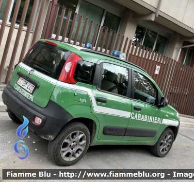 Fiat Nuova Panda 4x4 II serie 
Carabinieri 
Comando Carabinieri unità per la tutela Forestale Ambientale ed Agroalimentare 
Allestimento Elevox 
CC DM 440 
Parole chiave: Fiat Nuova_Panda_4x4_IIserie CCDM440