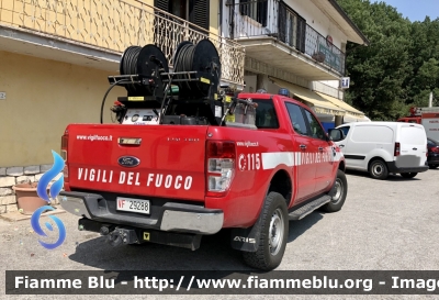 Ford Ranger IX serie 
Vigili del Fuoco 
Comando provinciale di L’Aquila 
Allestimento ARIS 
VF 29288
Parole chiave: Ford Ranger_IXserie Vf29288