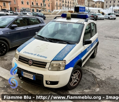 Fiat Nuova Panda 4x4 I serie 
Polizia Locale 
Comune di Scanno 
Parole chiave: Fiat Nuova_Panda_4x4_Iserie