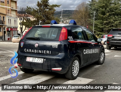 Fiat Punto VI serie 
Carabinieri 
Comando Carabinieri unità per la tutela Forestale Ambientale ed Agroalimentare 
CC DT 775
Parole chiave: Fiat Punto_IVserie CCDT775