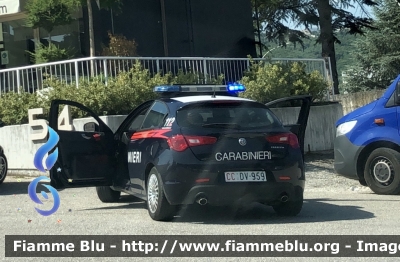 Alfa Romeo Nuova Giulietta restyle 
Carabinieri 
Nucleo operativo e radiomobile 
Allestimento NCT 
Decorazione grafica Artlantis 
CC DV 959

Parole chiave: Alfa Romeo Nuova Giulietta restyle CCDV959