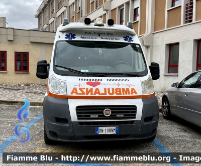 Fiat Ducato X250
Pubblica Assistenza Croce Blu Marsica Soccorso 
Allestimento ODONE 
Parole chiave: Fiat Ducato_X250 Ambulanza