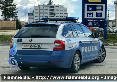 Skoda Octavia Wagon 4x4 V serie 
Polizia di Stato 
Polizia Stradale in servizio sulla A24 “Strada dei Parchi” 
Allestimento Focaccia 
Decorazione grafica artlantis 
POLIZIA M4648
Parole chiave: Skoda octavia polizia stradale strada dei parchi