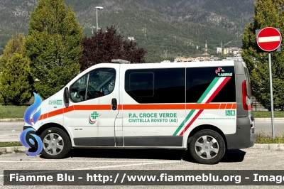 Renault Trafic II serie 
Pubblica Assistenza Croce Verde Civitella Roveto 
Allestimento Maf 
Parole chiave: Renault Trafic_IIserie