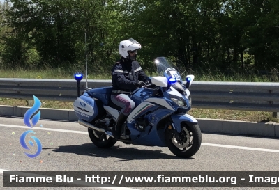 Yamaha FJR 1300 II serie 
Polizia di Stato 
Polizia Stradale 
Allestimento Elevox 
POLIZIA G3150
In Scorta al Giro d’Italia 
Moto “13” 
Parole chiave: Yamaha_FJR1300 IIserie Polizia Stradale Giro d’Italia