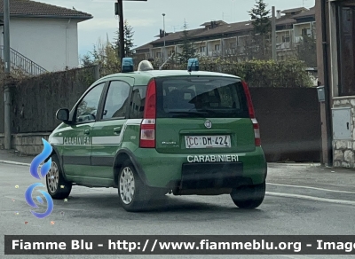 Fiat Nuova Panda 4x4 Climbing I serie 
Carabinieri 
Comando Carabinieri Unità per la Tutela Forestale Ambientale ed Agroalimentare 
CC DM 424
Parole chiave: Fiat Nuova_Panda_4x4_Climbing_Iserie CCDM424