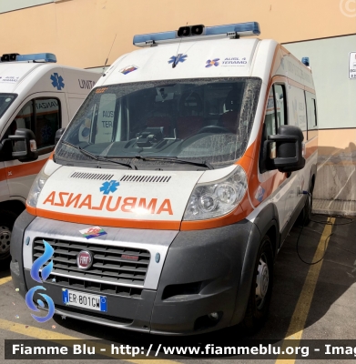 Fiat Ducato X250 
Azienda AUSL n.4 di Teramo 
118 Abruzzo Soccorso 
C.O. Di Teramo 
Allestimento ODONE 
Parole chiave: Fiat Ducato_X290 Ambulanza